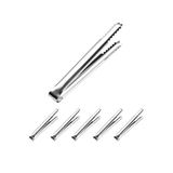 6 Adet 304 Çelik 14,8 cm. Buz Ve Şeker Maşası mt130-6
