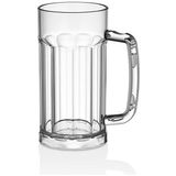 6 Adet 560 ml Kırılmaz, Çizilmez, Yıkanabilir Polikarbon Plastik Arjantin Bira Bardağı , Ayran Bardağı,su Bardağı,meşrubat Bardağı, (Dikkat:ürün Cam Değildir!!!)