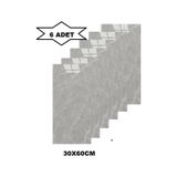 6 Adet 60X30cm Acik Kahverengi Desenli Yapiskanli Esnek Karavan Banyo Duvar Kaplama Paneli Shiny-2