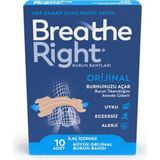 6 Adet Breathe Right Büyük Boy Burun Bantları 10'lu