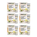 6 Adet C Vitamini, Çinko, Propolis 20 Efervesan Tablet