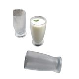 6 Adet Cam Boncuk Desenli Meşrubat Ayran Bardağı ve Bira Bardak 360 Ml