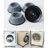 6 Adet Çamaşır Makinesi İçin Titreşim Önleyici Engelleyici Stoper Takoz Gri (4 lü Set*6)