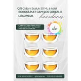 6 Adet Çift Cidarlı Sosluk 50 Ml | 6'Lı Borosilikat Cam Sos Çerezlik Lokumluk Mini Kase Seti