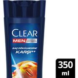 6 Adet Clear Men Kepeğe Karşı Etkili Şampuan Saç Dökülmesine Karşı Kahve Çekirdeği Özü 350 ml