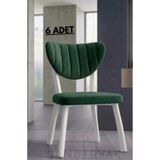 6 Adet Elma Model Mutfak Sandalyesi Salon Sandalyesi Yemek Sandalyesi Cafe Restaurant Sandalyesi SNDLY04