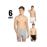 6 Adet Erkek Penye Boxer