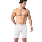 6 Adet Gümüş Erkek Likralı Uzun Boxer 4074