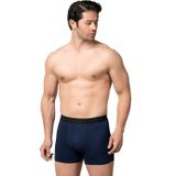 6 Adet Gümüş Erkek Renkli Likralı Spor Boxer 3074