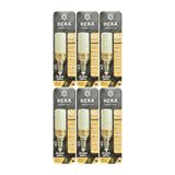 (6 Adet) Heka 10W (70W) Sarı-Günışığı-Beyaz E14 Duylu Üç Renkli Led Mısır Ampul