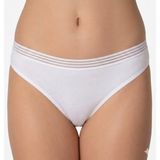 6 Adet İmer Bayan Modal İnce Tül Çizgili Lastik Bikini Külot 4275