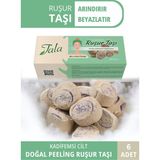 6 Adet Iran Ruşur Taşı Mühürlü Doğal Peeling (Iran Hamam Taşı)