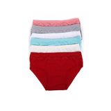 6 Adet Kız Çocuk Dantelli Kız Bikini 408