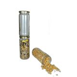 6 Adet Metal Gold Altın Kapaklı Konserve 500 cc Şeffaf Uzun Cam Kavanoz 500 ml