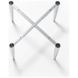 6 Adet Metal Sandalye Ayağı - Gümüş