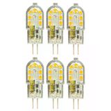 (6 Adet) Osaka 12Volt 3W Sarı Işık (3000K) G4 Duylu Led Kapsül Ampul