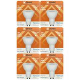 (6 Adet) Osaka 7W (50W) Beyaz Işık (6500K) Gu10 Duylu Led Spot Ampul