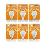 (6 Adet) Osaka 7W (50W) Beyaz Işık E14 Duylu (İnce Duy) Led Mini Ampul