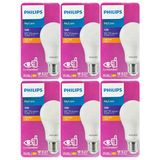 (6 Adet) Philips 13W Sarı Işık E27 Duylu (Kalın Duy) Led Ampul