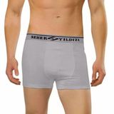 6 Adet Seher 060 Likralı Erkek Boxer Külot Gri 2Xl