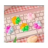 6 Adet Sevimli Mini Sukuşi Kedi Patisi Oyuncaklar, Mochi Squishy Yumuşak Kedi Pençesi, Stres Önleyici Oyuncaklar, Çocuklar ve Yetişkinler için Sıkmalı Oyuncaklar, Rahatlatıcı Oyuncaklar ve Kawaii