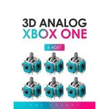 6 Adet Xbox Series S X One 3D Analog Joystick Motor Kol Tamir Yedek Parça