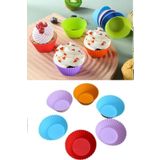 6 Adet Yikanabilir Mini Tirtikli Muffin Kalibi- Ribanali Kek-Cupcake- Renkli Hamur Isi Kabi