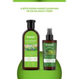 6 Bitki Kepek Karşıtı Bakım Şampuanı 300 Ml K.ağacı Özlü Saç Toniği 125 Ml.