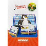 6 Farklı Deniz Hayvanları Eğitici 3d Küp Puzzle 3 4 5 6 Yaş