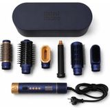 6 In 1 - Airstyler Hava Üflemeli Saç Şekillendirici Seti, Coanda Etkili Saç Düzleştirici ve Ma - Çok Renkli - 1 Adet