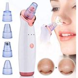 6 In 1 Ledli Şarjlı Vakumlu Yüz Temizleme Peeling Siyah Nokta Cihaz