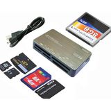 6 In1 Kart Okuyucu Sd/micro Sd/cf/xd/ms Pro/m2 Micro Sd Okuyucu ZR101 (Compact Flash Kart Okur)