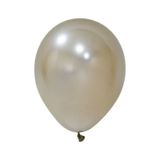 6 İnç Krom Beyaz Altın Lateks Balon 10 Adet
