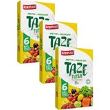 6 Kat Taze Tutan Buzdolabı Poşeti 5li x 3 Adet - Şeffaf