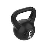6 kg Çaydanlık Tipi Dambıl Kettlebell Ağırlık - Siyah