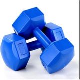 6 kg Plastik Dambıl Çift Mavi, KRL-DB-4141-6 - Çok Renkli