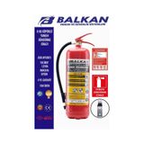 6 Kg Ruhsata Uygun 4 Yıl Köpüklü Yangın Tüpü Set Talimat-levha-askı