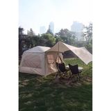 6 Kişilik Tenteli 4 Mevsim Su Geçirmez Şişme Kamp Çadırı 260X220X190 cm - Standart