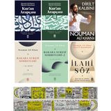 6 Kitap Set Kur'an Arapçası / Bakara Suresi Sohbetleri / Dirilt Kalbini / İlahi Söz (Matematik Öğreten Cetvel) - Nouman Ali Khan