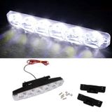 6 Ledli Gündüz Farı Gündüz Ledi DRL Led Lamba 18W Su Geçirmez