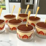 6 Lı Cam Çizgili Tatlı Kasesi Cam Çerezlik Kase Magnolia Tatlı