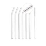 6 Lı Cam Pipet + 1 Adet Temizleme Fırçası 19cm