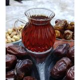6 Lı Çizgili Tombul Çay Bardağı | Çizgili Keyfi Ala Çay Bardağı | Pinterest Kulplu Çay Bardağı - 1 Adet - 180 ml