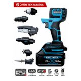 6 Lı Değişen Kafa Taşlama Tilki Kuyruğu Darbeli Vidalama Kırıcı Hilti Testere 6744563