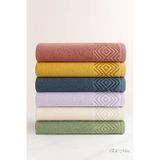 6 Lı El Yüz Havlusu Seti %100 Pamuklu 50x90 Cm Pure Cotton Indigo