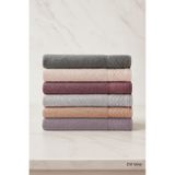 6 Lı El Yüz Havlusu Seti %100 Pamuklu 50x90 Cm Pure Cotton Mürdüm