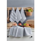 6 lı El Yüz Mutfak Havlusu Seti Sophia 30 X 50 Cm (Gri)