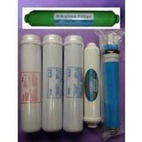 6 lı Kapalı Kasa inline filtre 2,5" su filtresi su arıtma Alkali filtreli