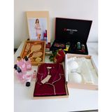 6 LI SATEN GECELİK SET, PİJAMA, AYNA TARAK SETİ,GELİN ÇEYİZ SETİ (38, M)