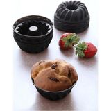 6 Lı Yıkanabilir Mini Kek Muffin Pişirme Kalıbı, Silikon Muffin, Cupcake Kalıbı Karma Renk 6' - Çok Renkli